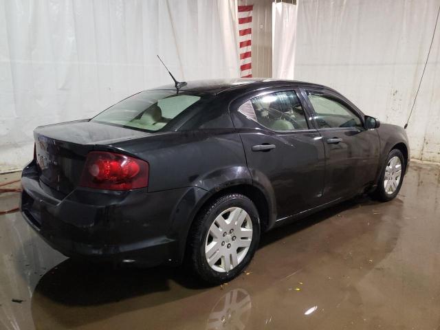 1B3BD4FB0BN501541 - 2011 DODGE AVENGER EX BLACK photo 3