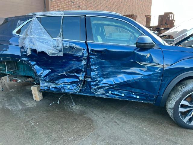 1V2FE2CA3MC236611 - 2021 VOLKSWAGEN ATLAS CROS Синий фото 5