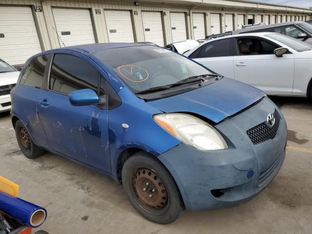 JTDJT923675058635 - 2007 TOYOTA YARIS BLUE photo 4