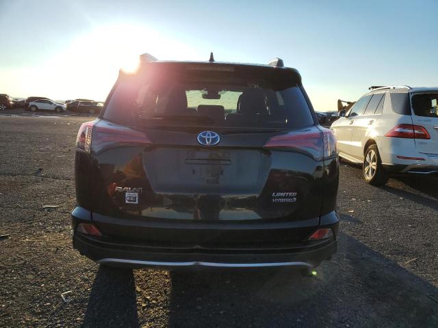 JTMDJREV6HD071814 - 2017 TOYOTA RAV4 HV LI BLACK photo 6