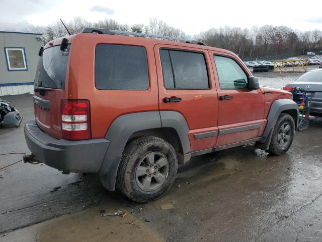 1J4PN3GK8AW146633 - 2010 JEEP LIBERTY RE ORANGE photo 3