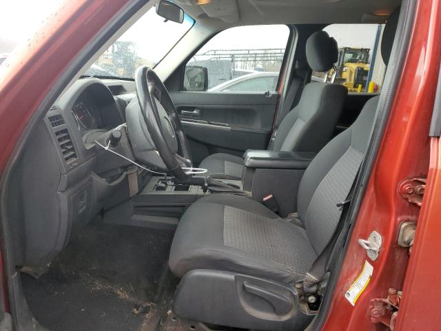 1J4PN3GK8AW146633 - 2010 JEEP LIBERTY RE ORANGE photo 7