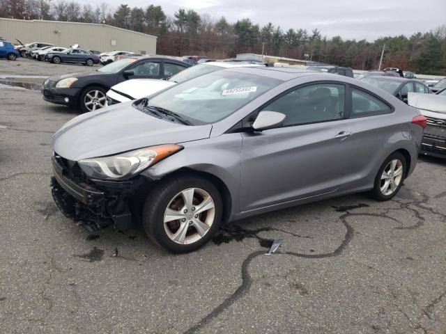 KMHDH6AE1DU015849 - 2013 HYUNDAI ELANTRA CO GRAY photo 1