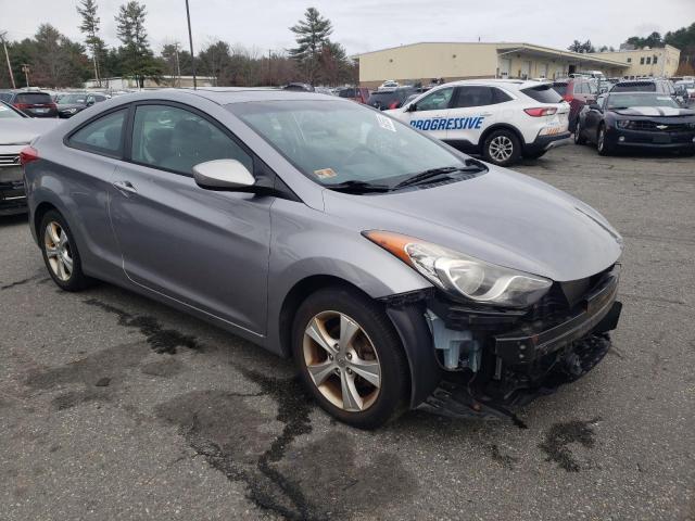 KMHDH6AE1DU015849 - 2013 HYUNDAI ELANTRA CO GRAY photo 4