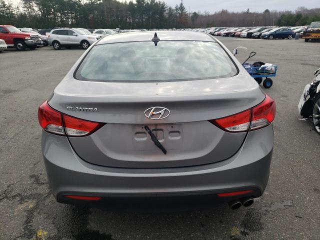 KMHDH6AE1DU015849 - 2013 HYUNDAI ELANTRA CO GRAY photo 6