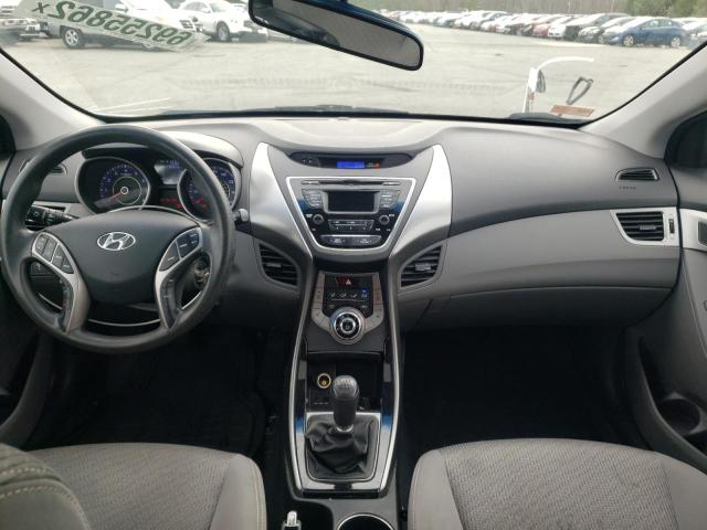 KMHDH6AE1DU015849 - 2013 HYUNDAI ELANTRA CO GRAY photo 8