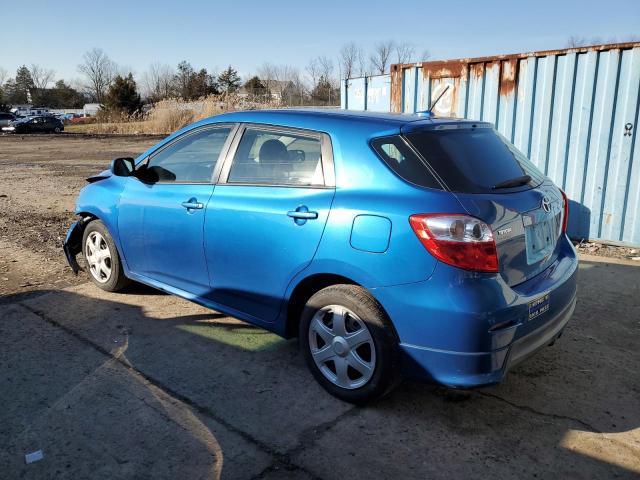 2T1KU4EE3AC401610 - 2010 TOYOTA MATRIX ლურჯი ფოტო 2