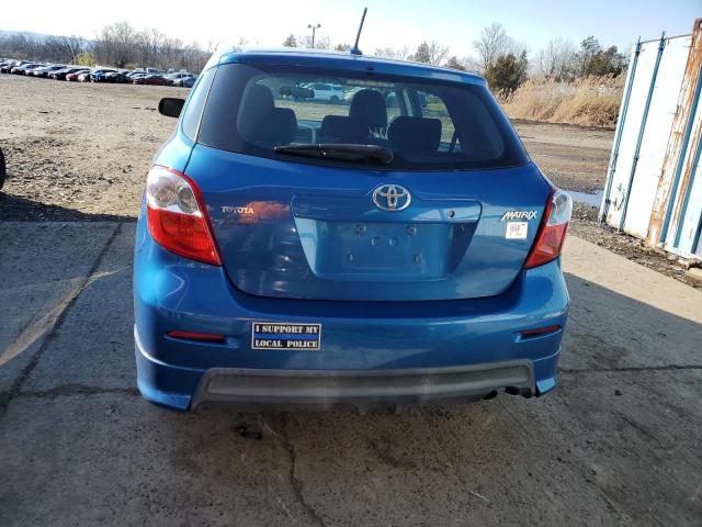 2T1KU4EE3AC401610 - 2010 TOYOTA MATRIX ლურჯი ფოტო 6
