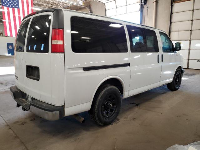 1GNSHCF42B1158857 - 2011 CHEVROLET EXPRESS G1 WHITE photo 3