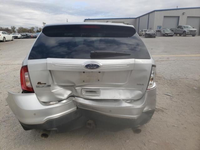 2FMDK3JC6CBA44508 - 2012 FORD EDGE SEL SILVER photo 6