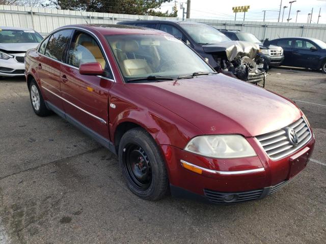 WVWPD63B91P136283 - 2001 VOLKSWAGEN PASSAT GLS RED photo 4