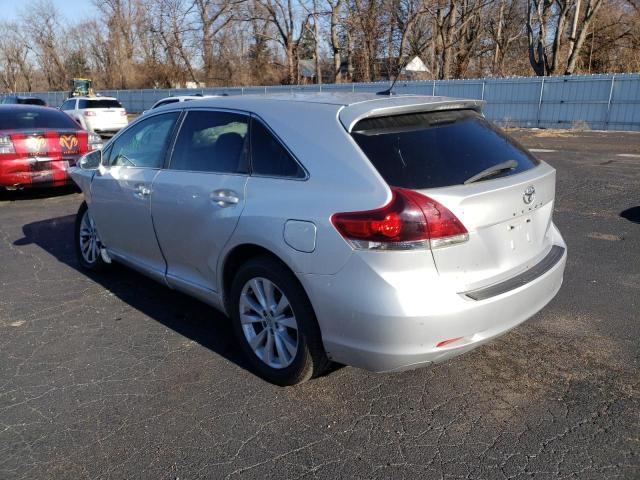 4T3ZA3BB6DU077798 - 2013 TOYOTA VENZA LE SILVER photo 3