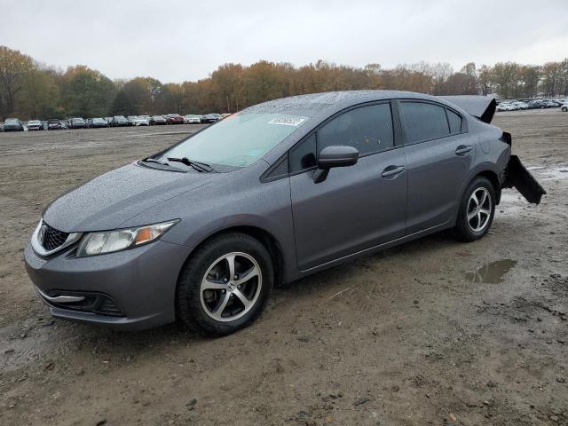 2HGFB2F74FH561330 - 2015 HONDA CIVIC SE GRAY photo 1