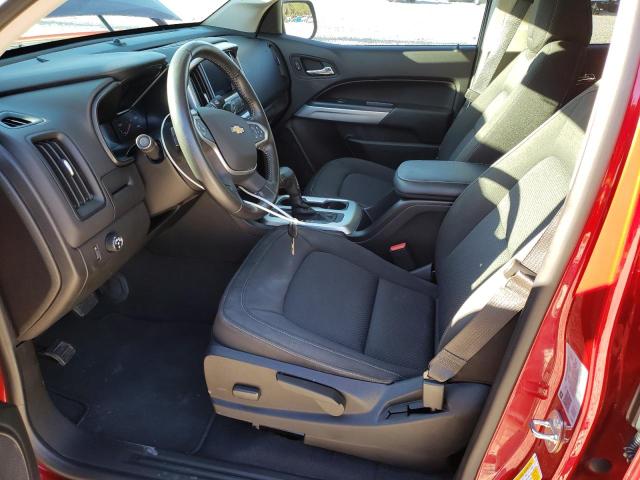 1GCGSCEN5M1125378 - 2021 CHEVROLET COLORADO L BURGUNDY photo 7