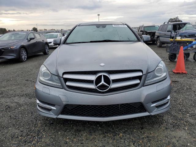 WDDGJ5HB0CF858574 - 2012 MERCEDES-BENZ C 350 SILVER photo 5