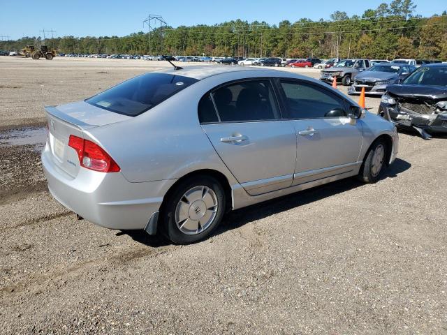 JHMFA36207S030355 - 2007 HONDA CIVIC HYBR SILVER photo 3