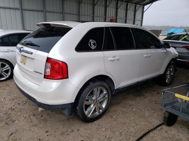 2FMDK3KC0BB****** - 2011 FORD EDGE LIMIT WHITE photo 3