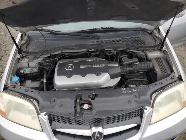 2HNYD18753H504729 - 2003 ACURA MDX TOURIN SILVER photo 11