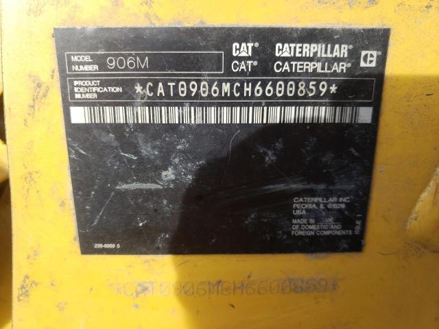 CAT0906MCH6600859 - 2016 CATERPILLAR LOADER YELLOW photo 10