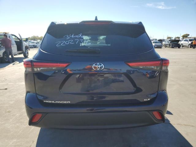 5TDGZRAH0NS110421 - 2022 TOYOTA HIGHLANDER Mavi foto 6