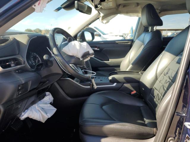 5TDGZRAH0NS110421 - 2022 TOYOTA HIGHLANDER Mavi foto 7