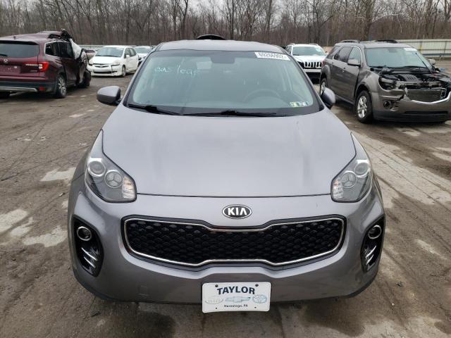 KNDPMCACXJ7376999 - 2018 KIA SPORTAGE GRAY photo 5