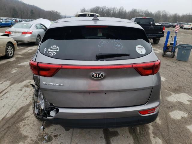 KNDPMCACXJ7376999 - 2018 KIA SPORTAGE GRAY photo 6