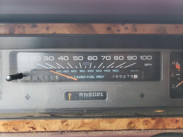 1G1BL53E5PR100131 - 1993 CHEVROLET CAPRICE CL RED photo 9