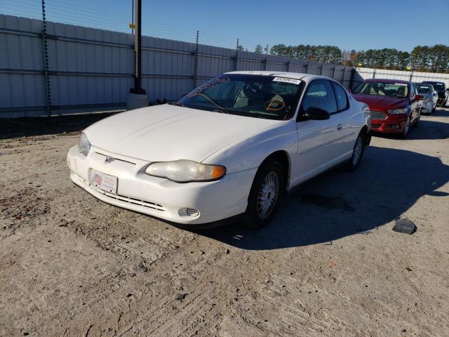 2G1WW12E419****** - 2001 CHEVROLET MONTE CARL 白色 照片 1