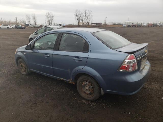 KL1TD55657B118448 - 2007 CHEVROLET AVEO BASE Mavi foto 2