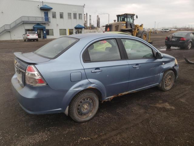KL1TD55657B118448 - 2007 CHEVROLET AVEO BASE Mavi foto 3