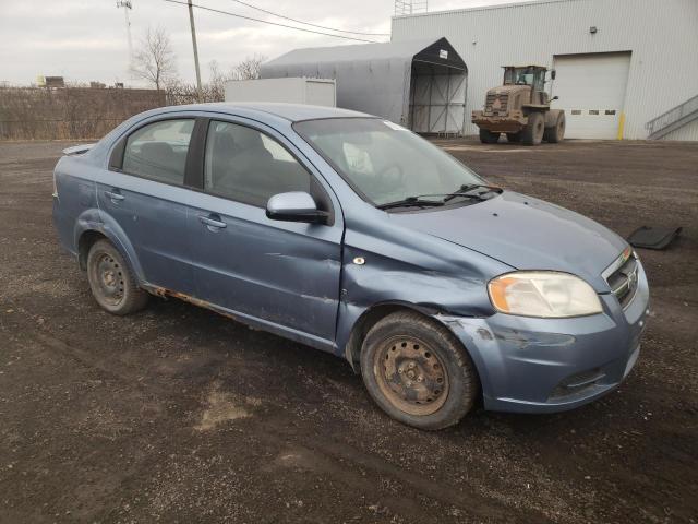 KL1TD55657B118448 - 2007 CHEVROLET AVEO BASE Mavi foto 4