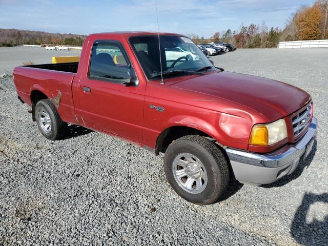 1FTYR10U53PB79794 - 2003 FORD RANGER RED photo 4