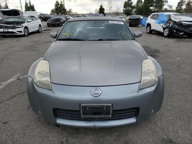 JN1AZ34E15M654705 - 2005 NISSAN 350Z COUPE SILVER photo 5