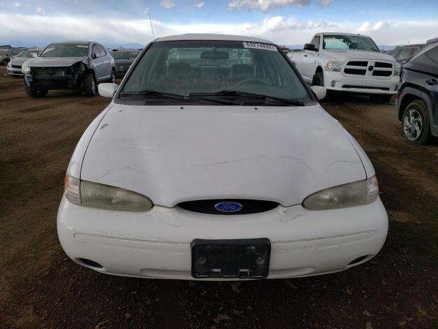 1FALP6536TK109978 - 1996 FORD CONTOUR GL WHITE photo 5