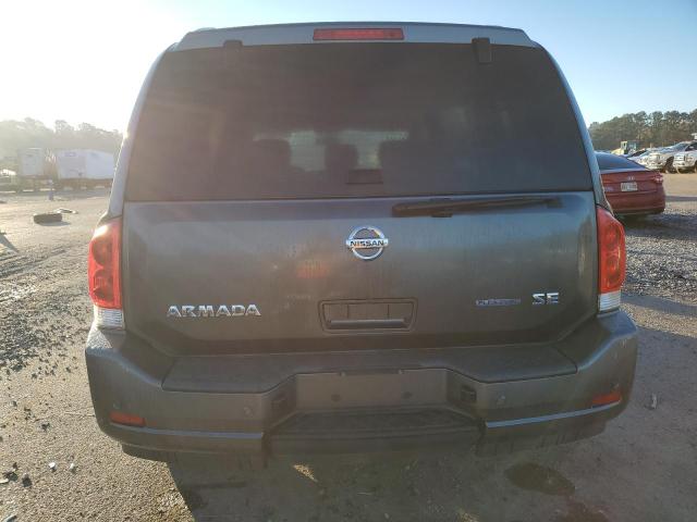 5N1BA0ND6AN605285 - 2010 NISSAN ARMADA SE GRAY photo 6