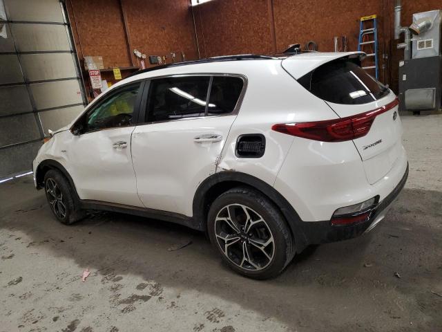 KNDPRCA64M7848405 - 2021 KIA SPORTAGE S WHITE photo 2