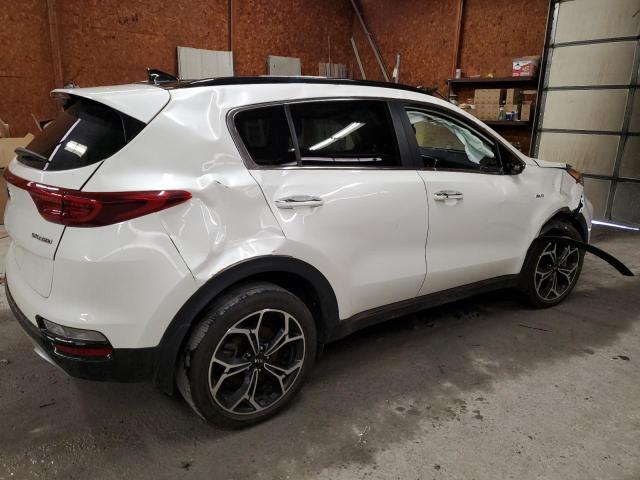 KNDPRCA64M7848405 - 2021 KIA SPORTAGE S WHITE photo 3