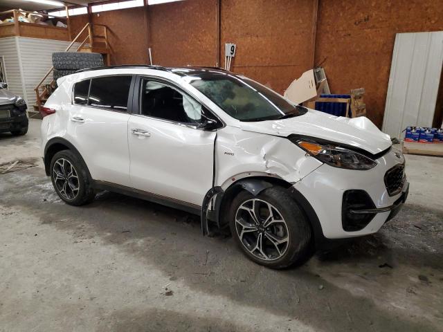 KNDPRCA64M7848405 - 2021 KIA SPORTAGE S WHITE photo 4