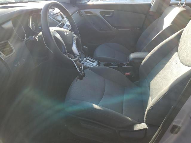 5NPDH4AE0CH142822 - 2012 HYUNDAI ELANTRA GL SILVER photo 7