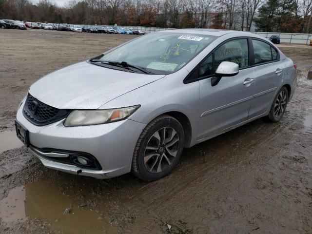 19XFB2F93DE273274 - 2013 HONDA CIVIC EXL 银色 照片 1