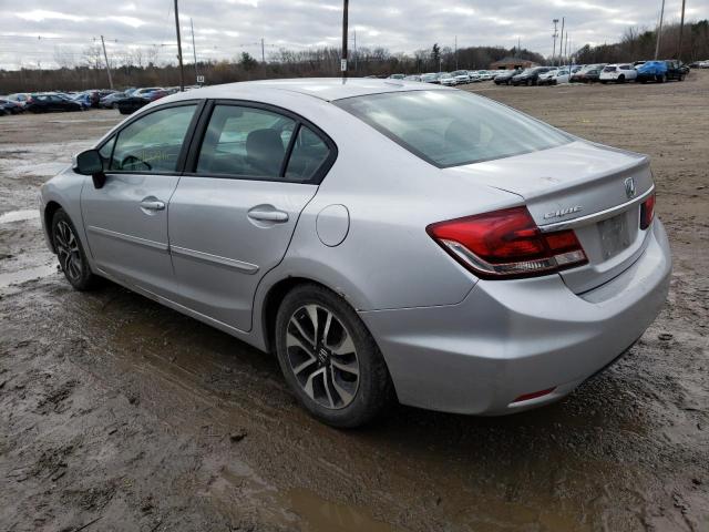 19XFB2F93DE273274 - 2013 HONDA CIVIC EXL 银色 照片 2