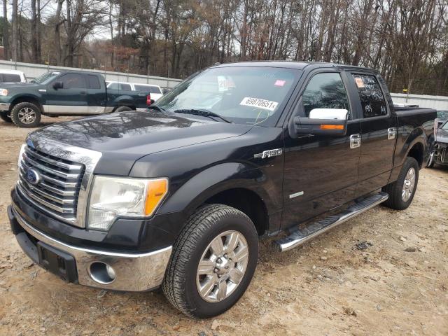 1FTFW1CT4BFB76764 - 2011 FORD F150 SUPER BLACK photo 2