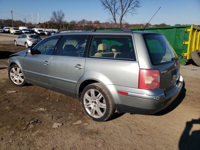 WVWCD63BX5E140116 - 2005 VOLKSWAGEN PASSAT GLS SILVER photo 2