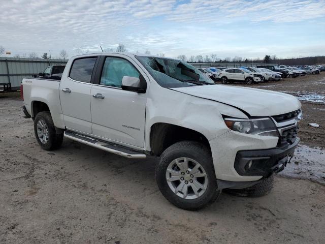 1GCGTCEN3N1277805 - 2022 CHEVROLET COLORADO L WHITE photo 4