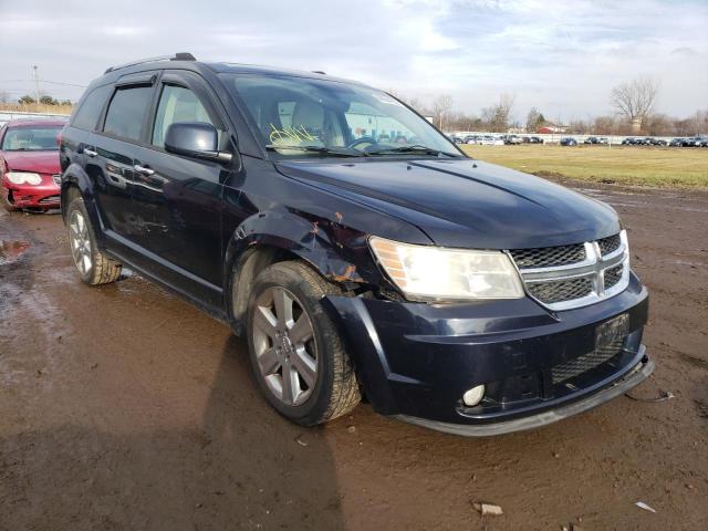 3D4PH9FG2BT513811 - 2011 DODGE JOURNEY BLUE photo 4