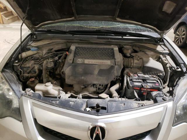 5J8TB1H23BA800390 - 2011 ACURA RDX SILVER photo 12