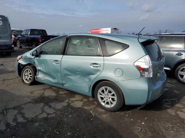 JTDZN3EU9D3254526 - 2013 TOYOTA PRIUS V TEAL photo 2