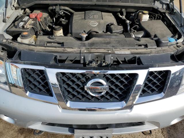 5N1AA0NC7AN623183 - 2010 NISSAN ARMADA SE SILVER photo 12