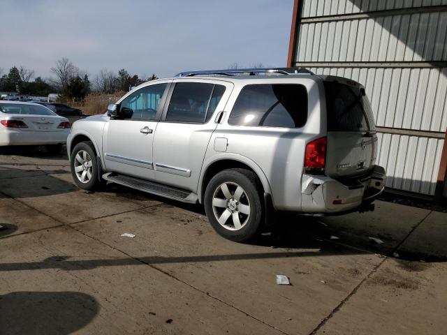 5N1AA0NC7AN623183 - 2010 NISSAN ARMADA SE SILVER photo 2